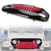 Jeep Wrangler TJ - Black Red Front Mesh Grille (1997-2006)