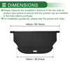 Mitsubishi Pajero Sport (2016-2022) Gloss Black Cargo Cover