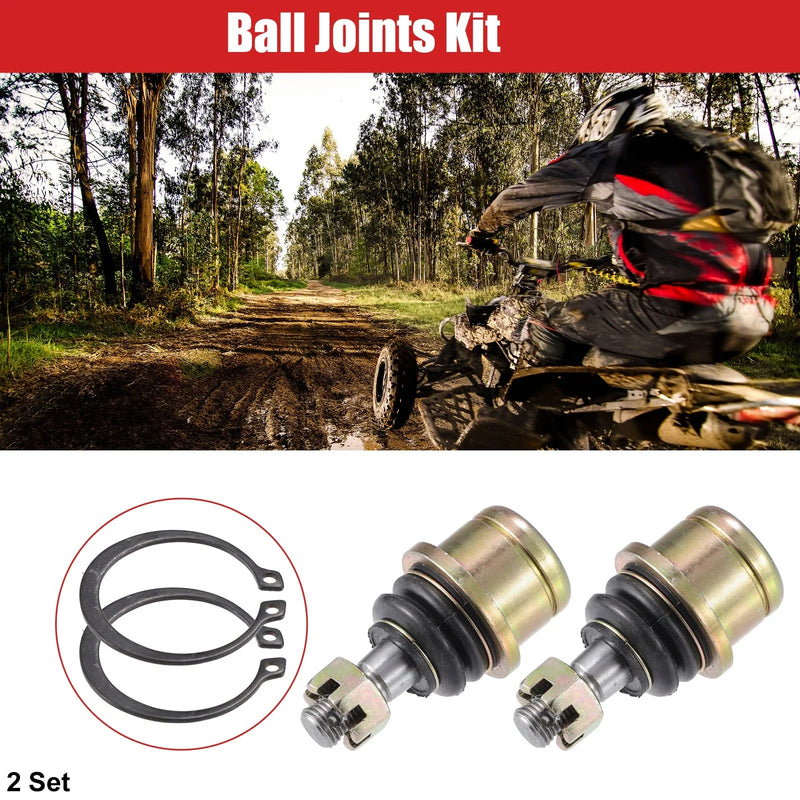 Yamaha Big Bear 400 2 x M12x1.25 Left Right Ball Joint Kit (2000-2012)