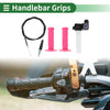 Grips 7/8" 22mm Motorcycle Hand Grips Rubber Pink