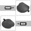 Mazda 3 3 x Car Front Rear Bumper Tow Eye Hook Cover Caps (2014-2016)