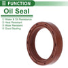 Oil Seal 27x35x7mm Brown 5 Pcs