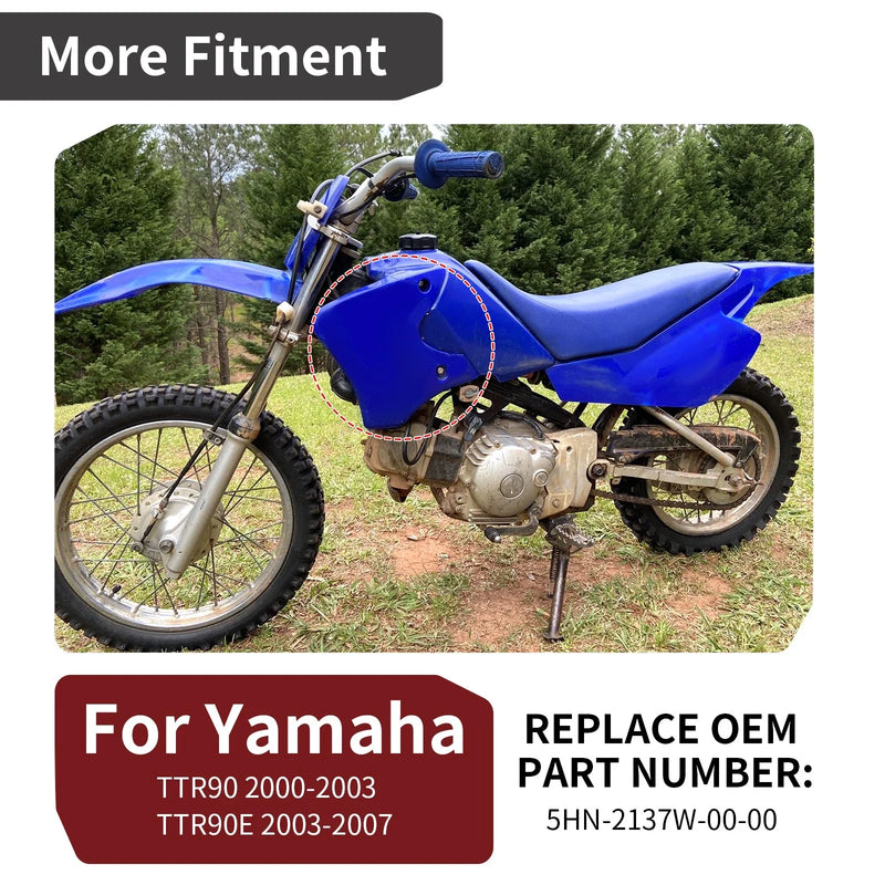 Yamaha TTR90 / TTR90E Left Side Tank Shroud Air Scoop (2000–2007)