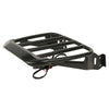 Harley Softail Black Two-Up Detachable Luggage Rack with LED Light (1984-2005)