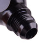 Car 8AN 3-Way Y Block Fuel Fitting Junction Coupler Adapter