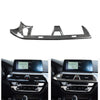 BMW 5 Series G30 Carbon Fiber Center Control Air Vent Outlet Cover Trim fit
