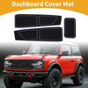 Ford Bronco Accessories Black Blue Dashboard Cover (2021-2024)