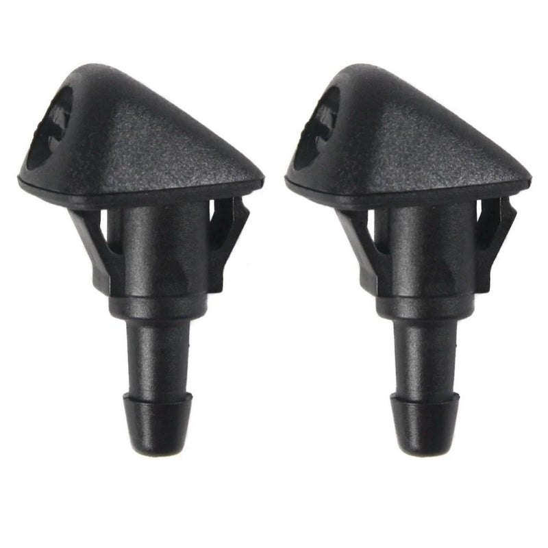 Windshield Water Nozzle Jet Stream Pair Fit Honda FIT Jazz Hatchback 2004-08 D06