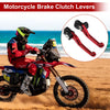 Honda CRF450R CRF450RX Red Short Brake Clutch Levers 1 Pair