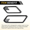 Chevy Colorado Door Handle, Carbon Fiber Pattern Bezel Cover (2023-2024)
