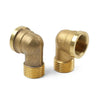 Various Models 2 x Brass Hose Fitting 90 Degree Elbow G1/2 Male x G1/2 Female