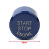 BMW 5 Series G30 Blue Engine Start Stop Button Cover Trim (2017-2023)