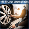 Car Motorcycle 1pc Tire Inflator Extension Tube M8x0.8 0.305in x32TPI