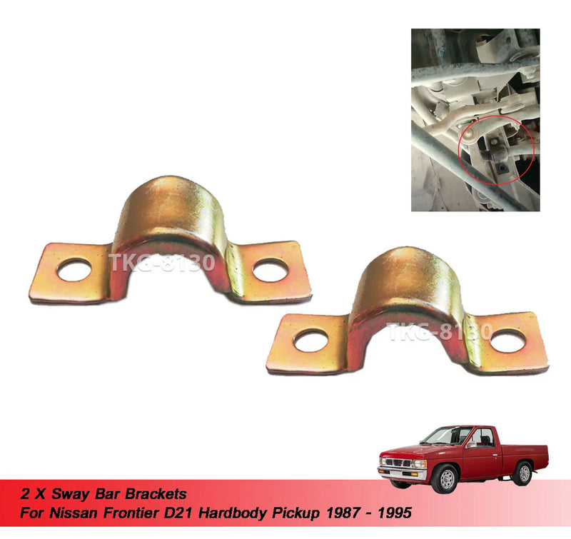 Nissan Navara D21 2 x Sway Bar Brackets (1987-1995)