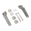 DUCATI Monster 696 796 (2009-2014) Silver Passenger Footrests Pegs