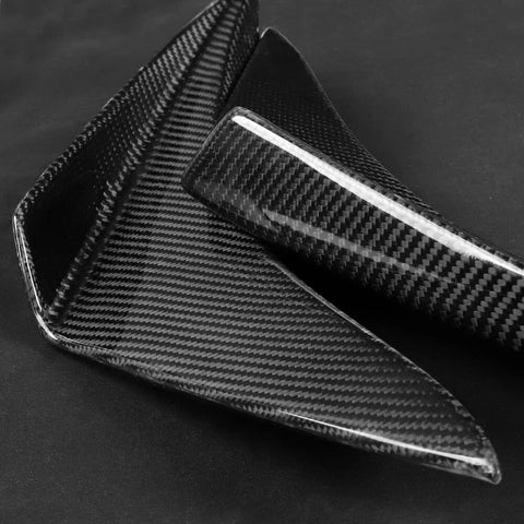 Chevrolet Corvette C7 2014-2015 Carbon Fiber Front Bumper side Body Canards