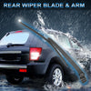 Porsche Cayenne Hybrid Rear Wiper Blade Arm Set 360mm (2010-2017)