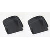 Benz CLA250 C117 2014-19 Real Carbon Fiber Add-on Seat Back Cover Trim Pair