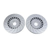 BMW M5 M6 2 x 400mm Front Disc Brake Drilled Rotors (2013–2018)
