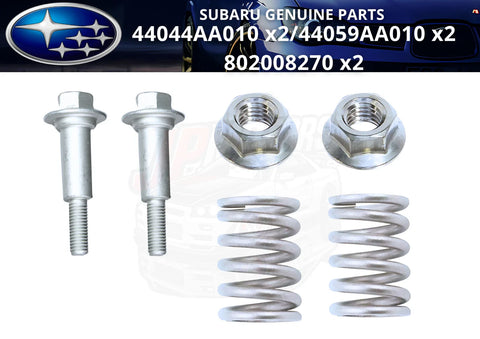 Subaru Impreza WRX Forester Legacy Exhaust Center Pipe Bolt Spring Nut