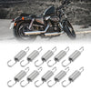 Suzuki 10 x 6cm Silver Tone Motorcycle Brake Pedal Return Springs