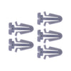 Nissan 720 D21 Datsun Pickup Grille Clips Lock Brackets (1986-1997)