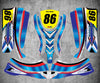 Arrow AX9 Junior Kart KART ART Sticker Kit (Custom Graphics)