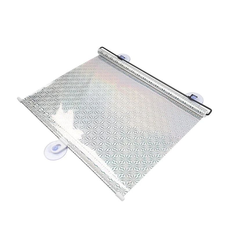 Car Side Window Visor - Silvery Retractable Sun Shade Cover (All Years)