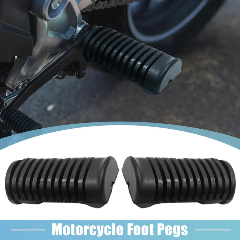 Bicycle 1 Pair 16mm 19mm Rubber Footrest Footpeg