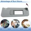BMW 3 Series E90 Sedan (2007-2013) Gray Right Side Sun Visor