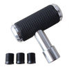 Dodge Jeep Chrysler Challenger Charger JK Silver T-Handle Shift Knob
