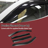 Honda CR-V 2023-2024 Side Window Vent Visors Black 1 Set Window Deflectors