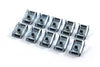 Moto M5 10 x Moto carenatura M5 5mm Clip Inox Bulloni