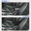 Honda Accord 2013-2017 Black Stitches PU Leather Armrest Protector Cover