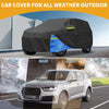 Toyota Highlander Waterproof Car Cover with Door Zipper (2001–2023)