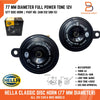 Bike Car Truck - ECE Certified 12V Classic Disc Horn 110DB