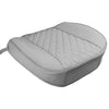 Gray Soft PU Leather Front Seat Pad Cover