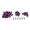 Harley Touring Street Road Glide 66X Engine Bolt Topper Cap Purple (2002-2023)