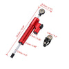 Scooter Steering Damper / Universal / Red Adjustable Linear Stabilizer