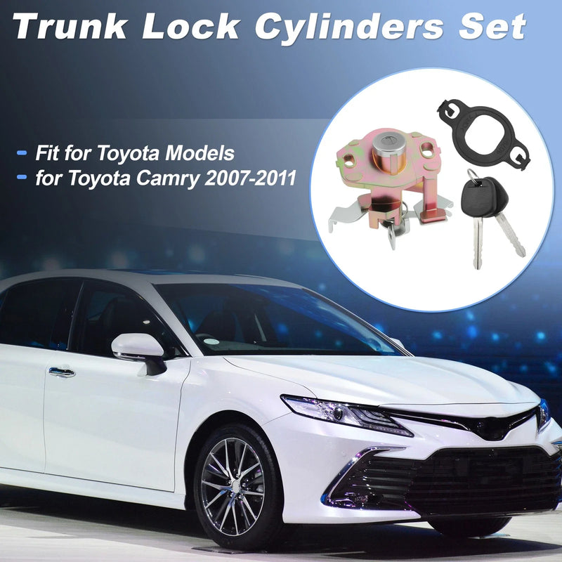 Toyota Camry Tailgate Lock Cylinder w/ Keys (2007-2011)