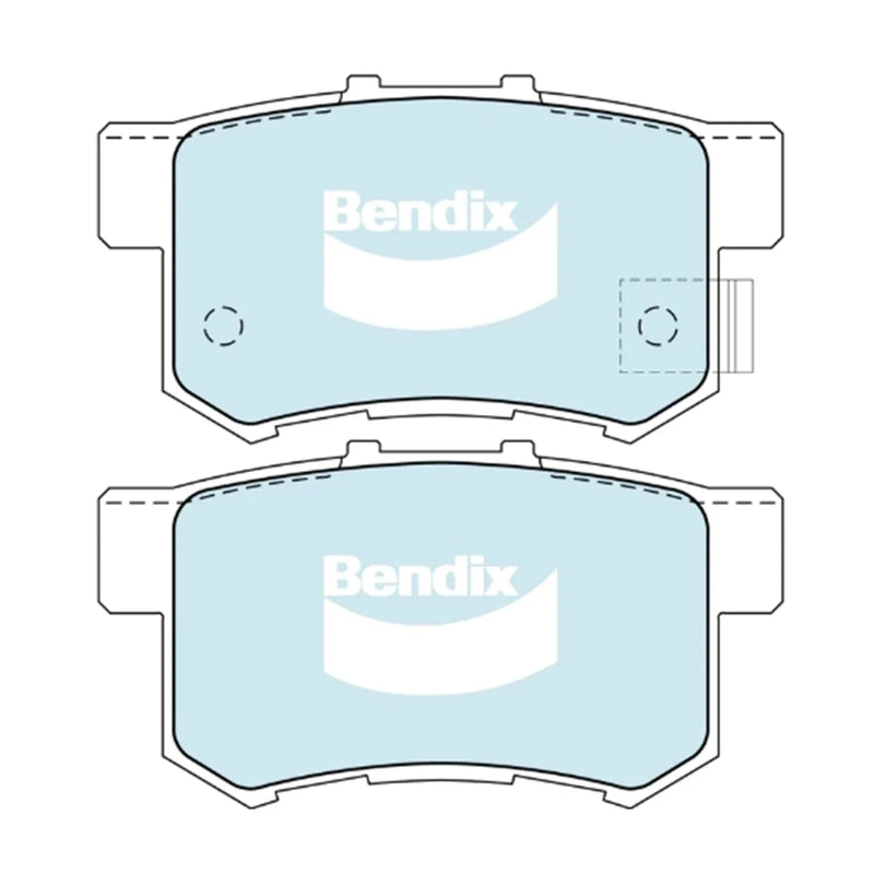 Honda Accord CL CM Rear Brake Pads Set GCT (2003-2008)