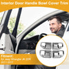 Jeep Wrangler JK 4DR Interior Door Handle Bowl Cover Trim (2011-2017)