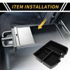 Chevy Silverado 1500 Black Center Console Organizer Tray