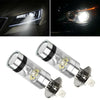 2x H1 6000K 100W LED ICEBERG White 20-SMD Projector Fog DRL Light Bulb