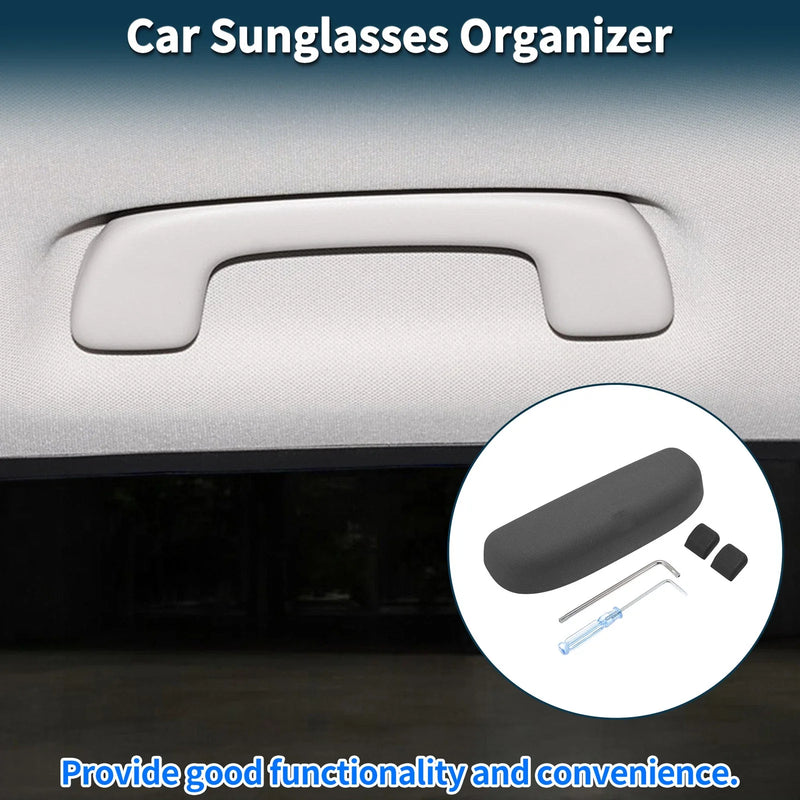 Porsche Macan Eyeglasses Holder Storage Box Suede Black Sunglasses Case