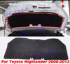 Toyota Highlander Engine Cover Hood Insulation Pad Heat Trim (2008–2013)