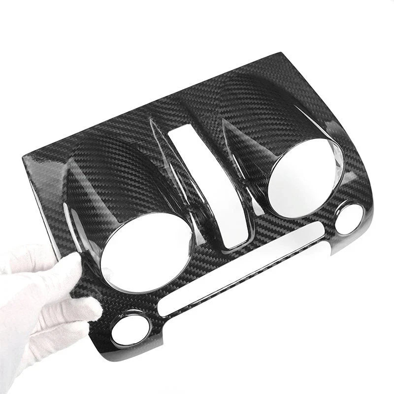 Chevrolet Camaro 2010-2015 Carbon Fiber Console AC Radio Panel Cover Trim