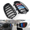 BMW E60 E61 5 Series (2003-2010) Gloss Black Upper Mesh Grille