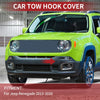 Jeep Renegade (2015-2020) Black 1 Pc Front Tow Hook Cover