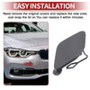 BMW 320i (2016-2018) Grey 1 Pcs Tow Hook Cover Front Bumper